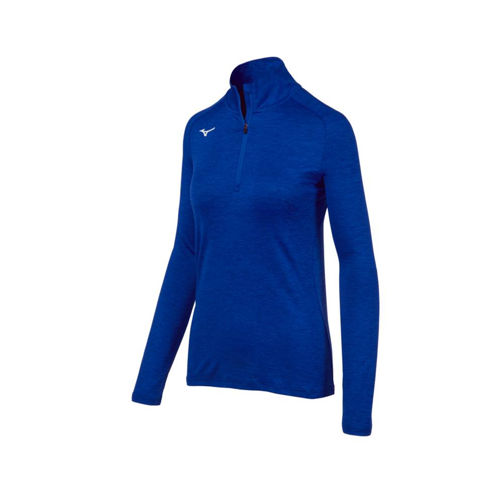 Mizuno Women's Alpha ½ Zip Pullover Royal (530036-VHY)